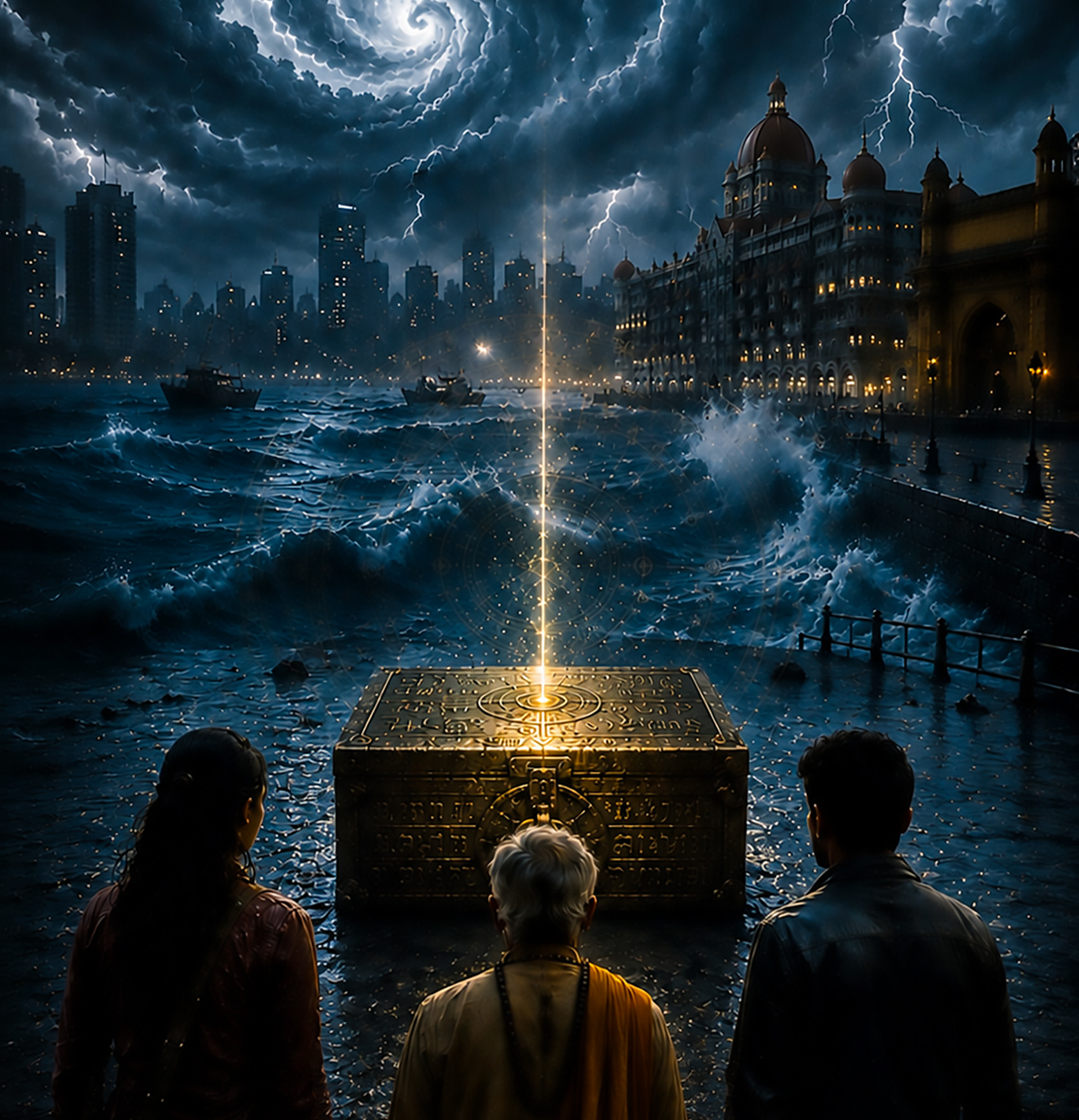 The Waterbearer — cover art representing Viaan's debut novel